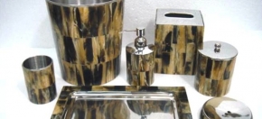 Horn & Metal Bath Collection